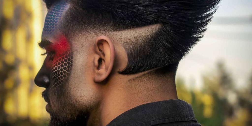 man with healthy hair